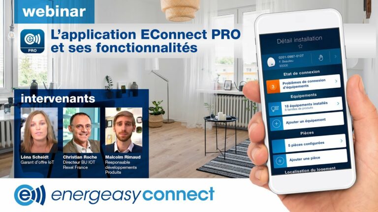 Webinar : l'application EConnect PRO et ses fonctionnalités